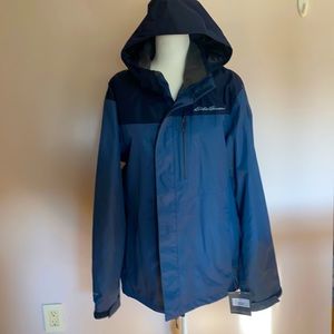 NWT Eddie Bauer barrier ridge 2.0 men’s rain jacket